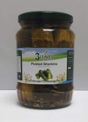 3 LEAVES GHERKINS WHOLE 360G (DW)