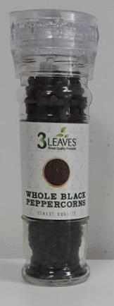 3 LEAVES GRINDERS BLACK PEPPERCORNS 45G