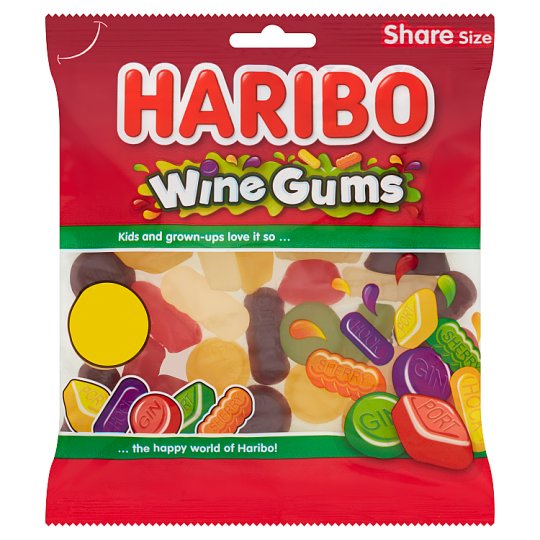 HARIBO WINE GUMS 160G Piscopo's Cash & Carry