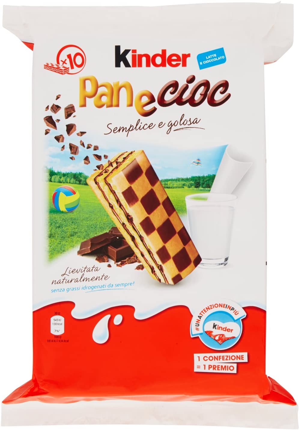 KINDER PANECIOC X10 300GR - Piscopo's Cash & Carry