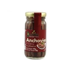 3 LEAVES ANCHOVIES FILLETS IN JAR 55G (DW)