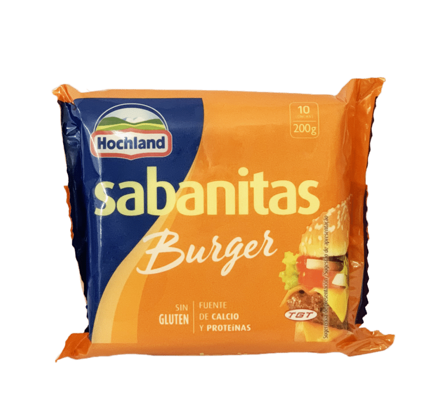 HOCHLAND CHEDDAR BURGER SLICES 200GR Piscopo's Cash & Carry