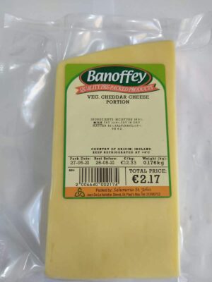 VEGETARIAN CHEDDAR CHEESE APP 200G