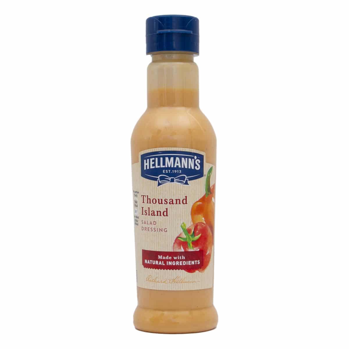 HELLMANN'S THOUSAND ISLAND SALAD DRESSING 210ML Piscopo's Cash & Carry
