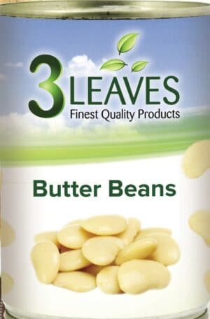 3 LEAVES BUTTER BEANS 240G (DW)