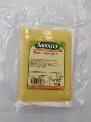 SLICED CHEDDAR CHEESE APP 200G