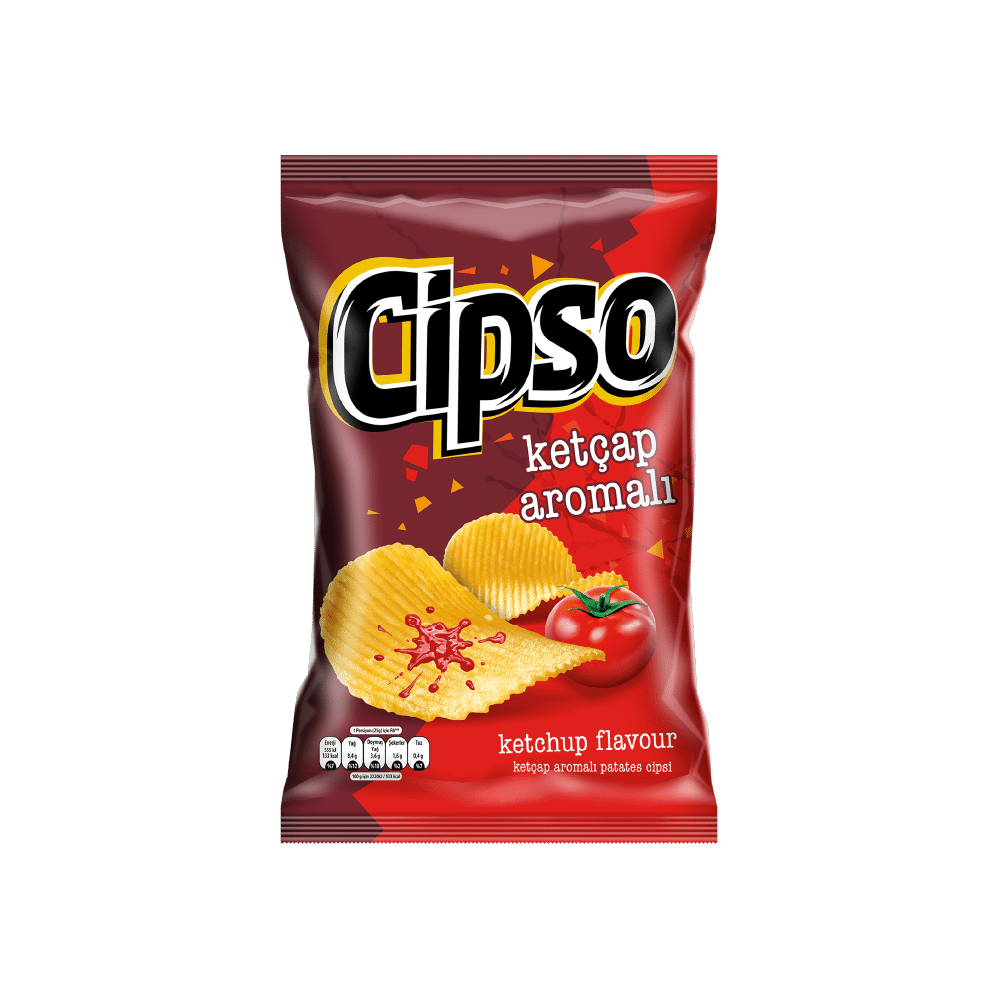 CIPSO POTATO CHIPS KETCHUP 103G Piscopo's Cash & Carry